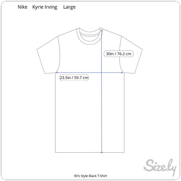 Nike Kyrie Irving T Shirt 1992 Colorful Swoosh 90s Black Colorful Pink Purple Ye - Picture 9 of 11